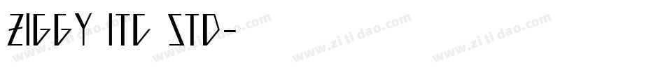 Ziggy ITC Std字体转换